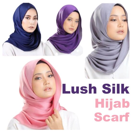 Lush Silk Hijab Scarf
