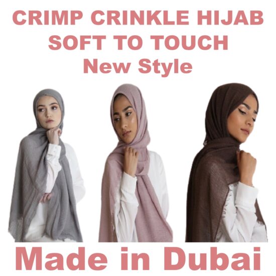 Crimp Scarf Hijab